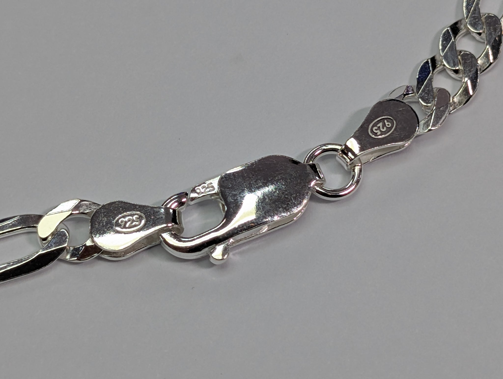 Brand New Silver 925 Figaro Chain