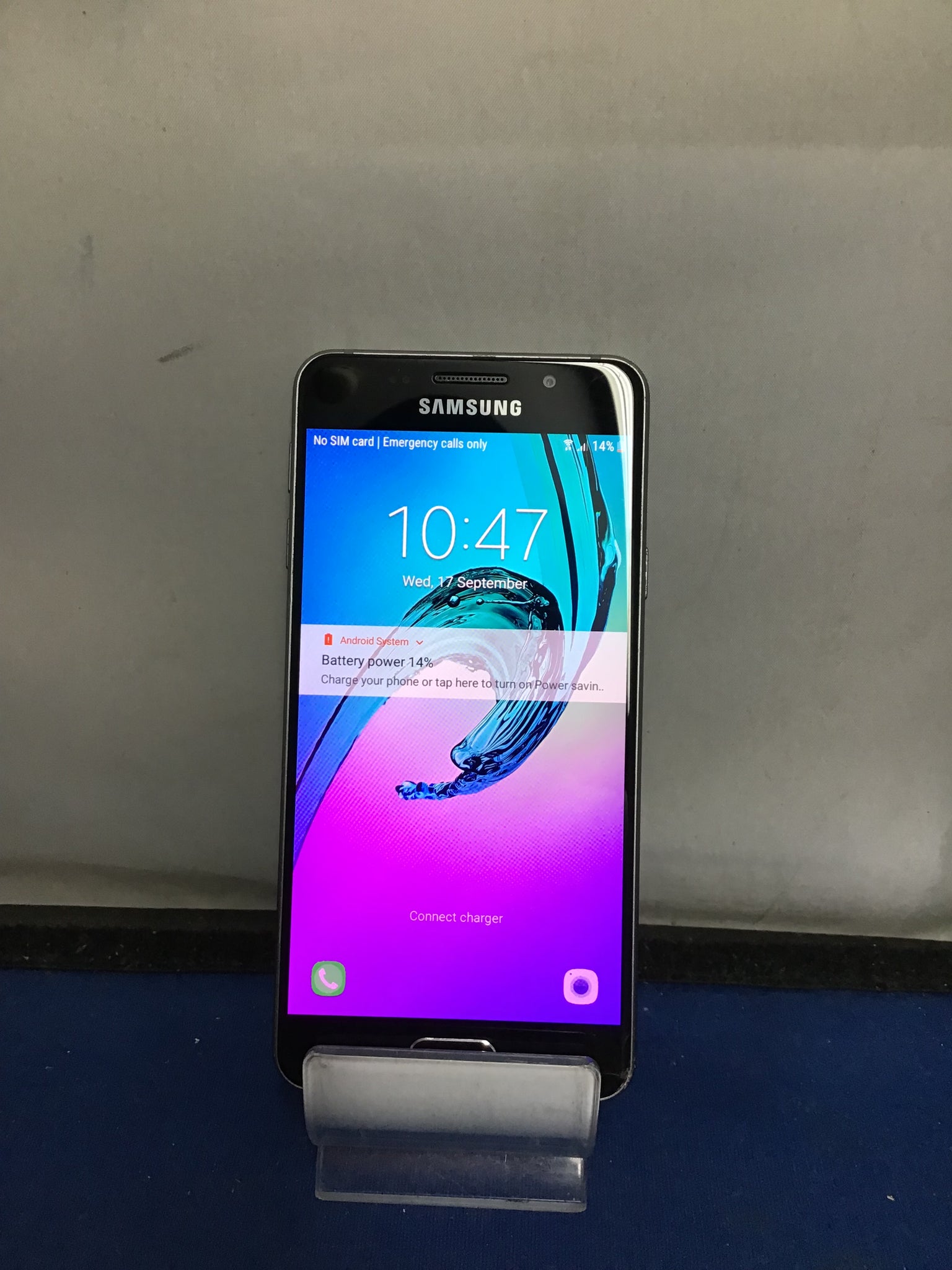 Samsung Galaxy A3 (2016) SM-A310F 4.7" Single Sim Android 5.1 4G Micro-USB 1.5 GB 16 GB 2300 mAh Black