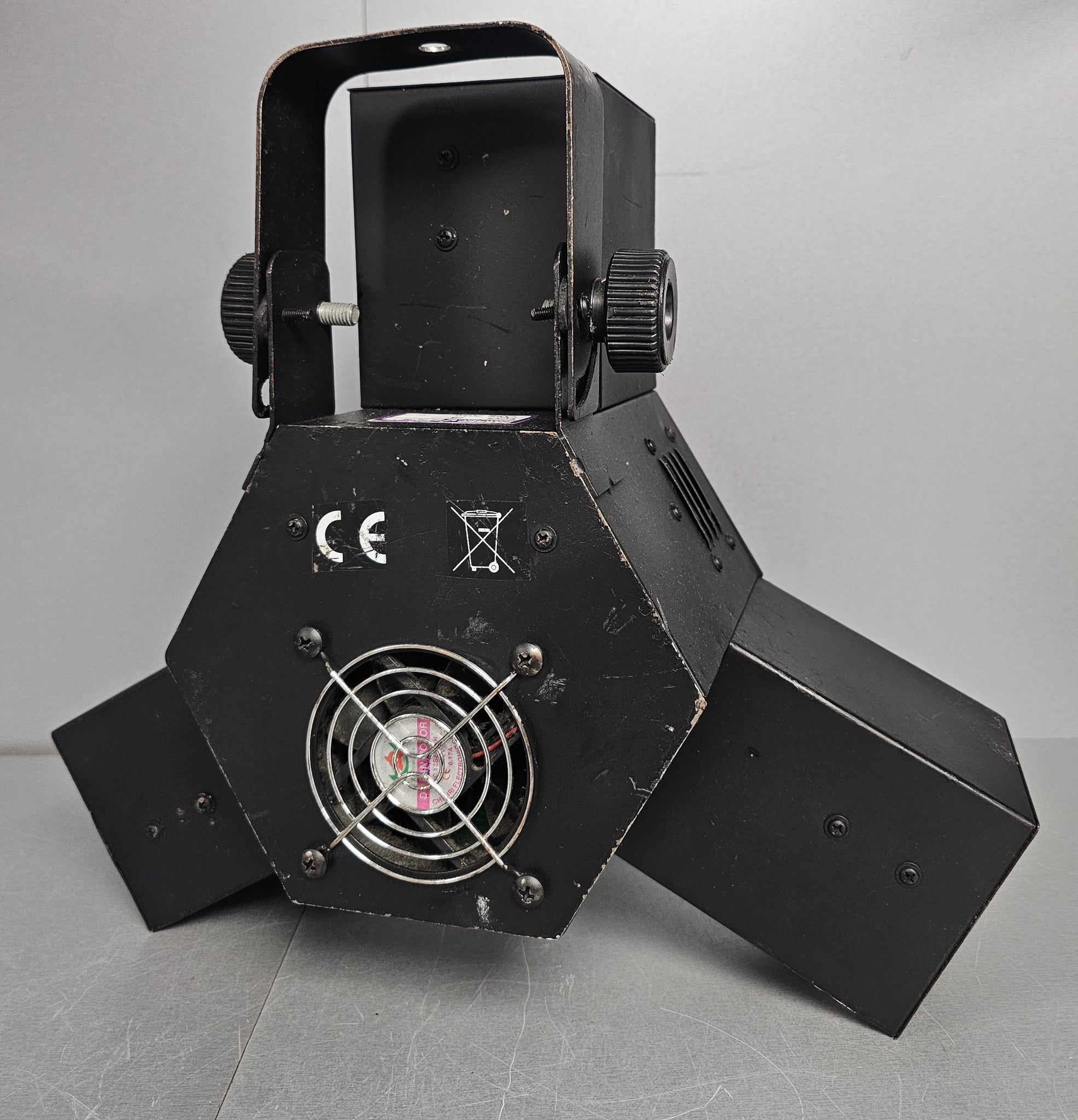 Equinox Triclops LED Beam Disco Rave Party Light Black