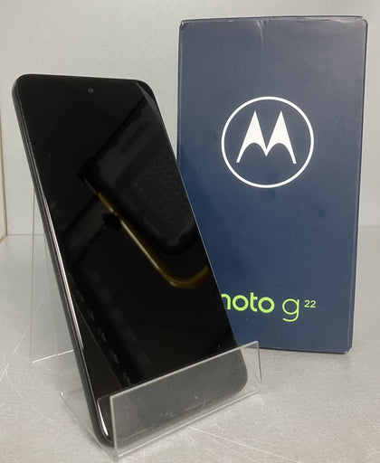 Motorola G22 64GB Cosmic Black, Unlocked Boxed