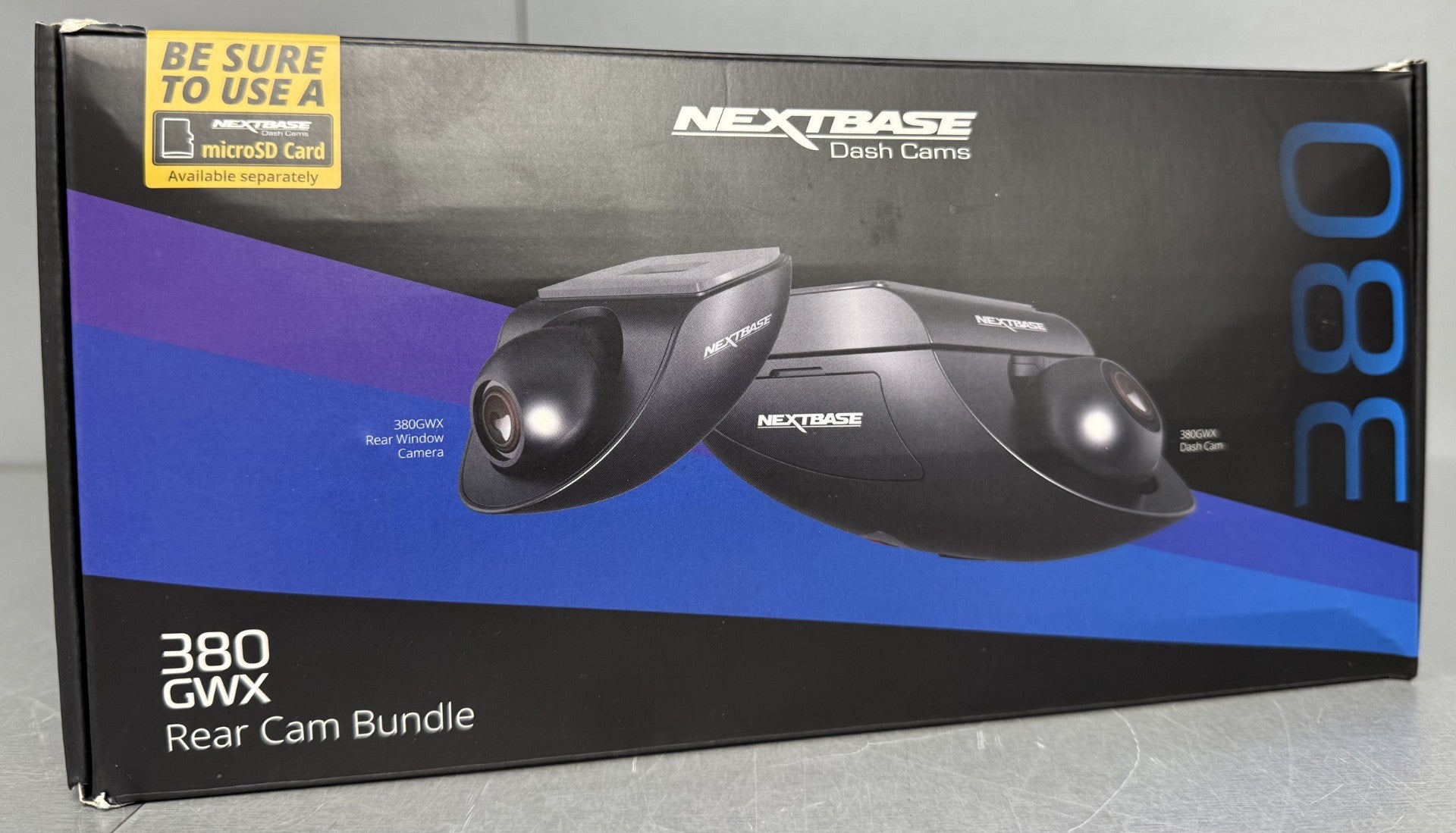 Nextbase 380GWX Dash Cam Front and Rear System ** Boxed **