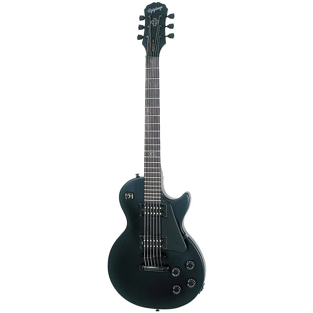 Epiphone Goth Les Paul Studio Electric Guitar Black