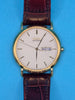 Citizen Eco-Drive E101-S015588 Gold Tone White