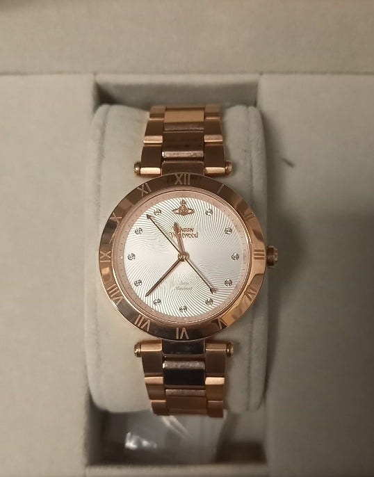 Vivienne Westwood VV206SLRS Montagu Rose Gold-Plated Watch