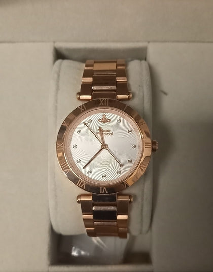 Vivienne Westwood VV206SLRS Montagu Rose Gold-Plated Watch
