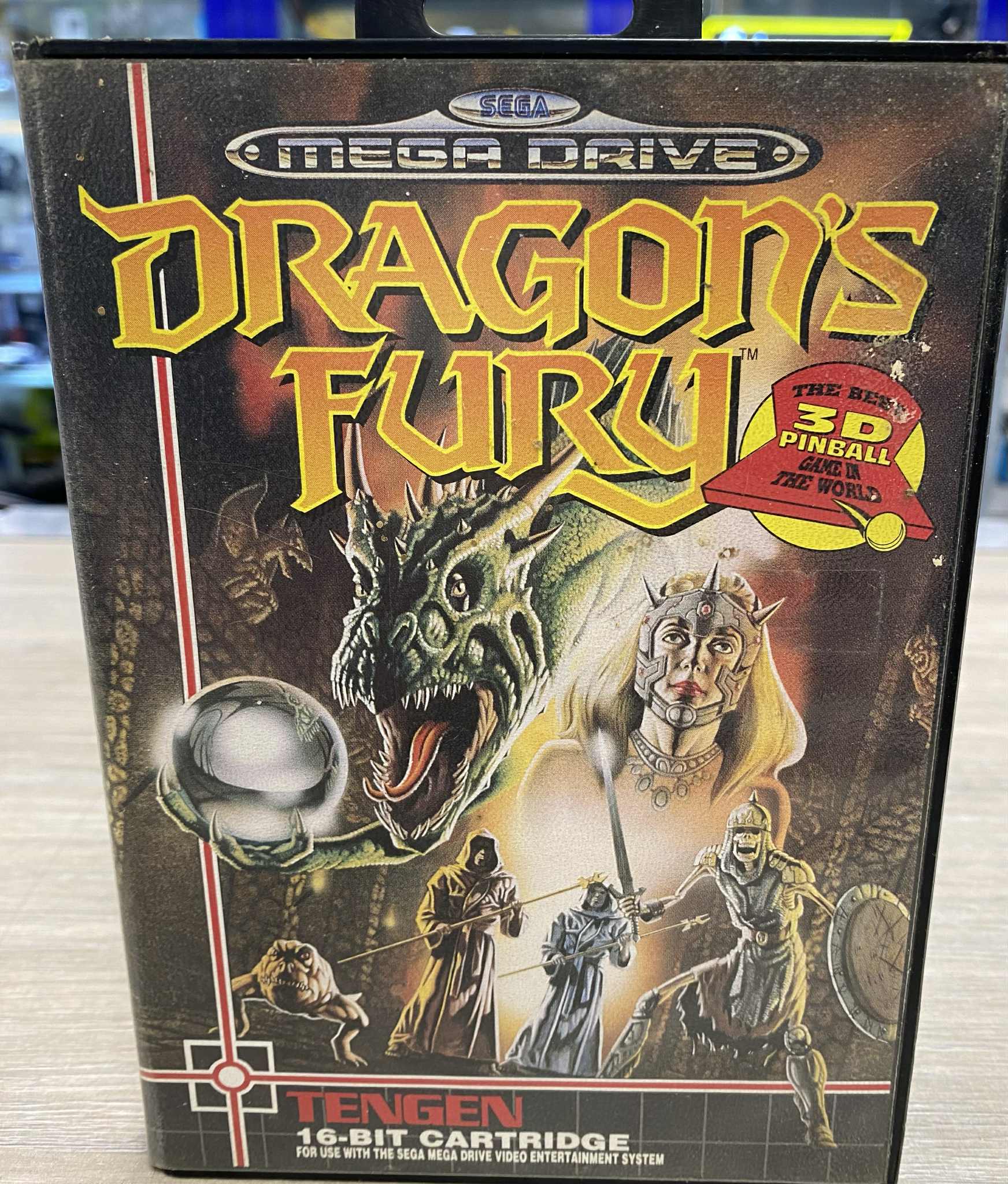 Sega Mega Drive - Dragon's Fury game