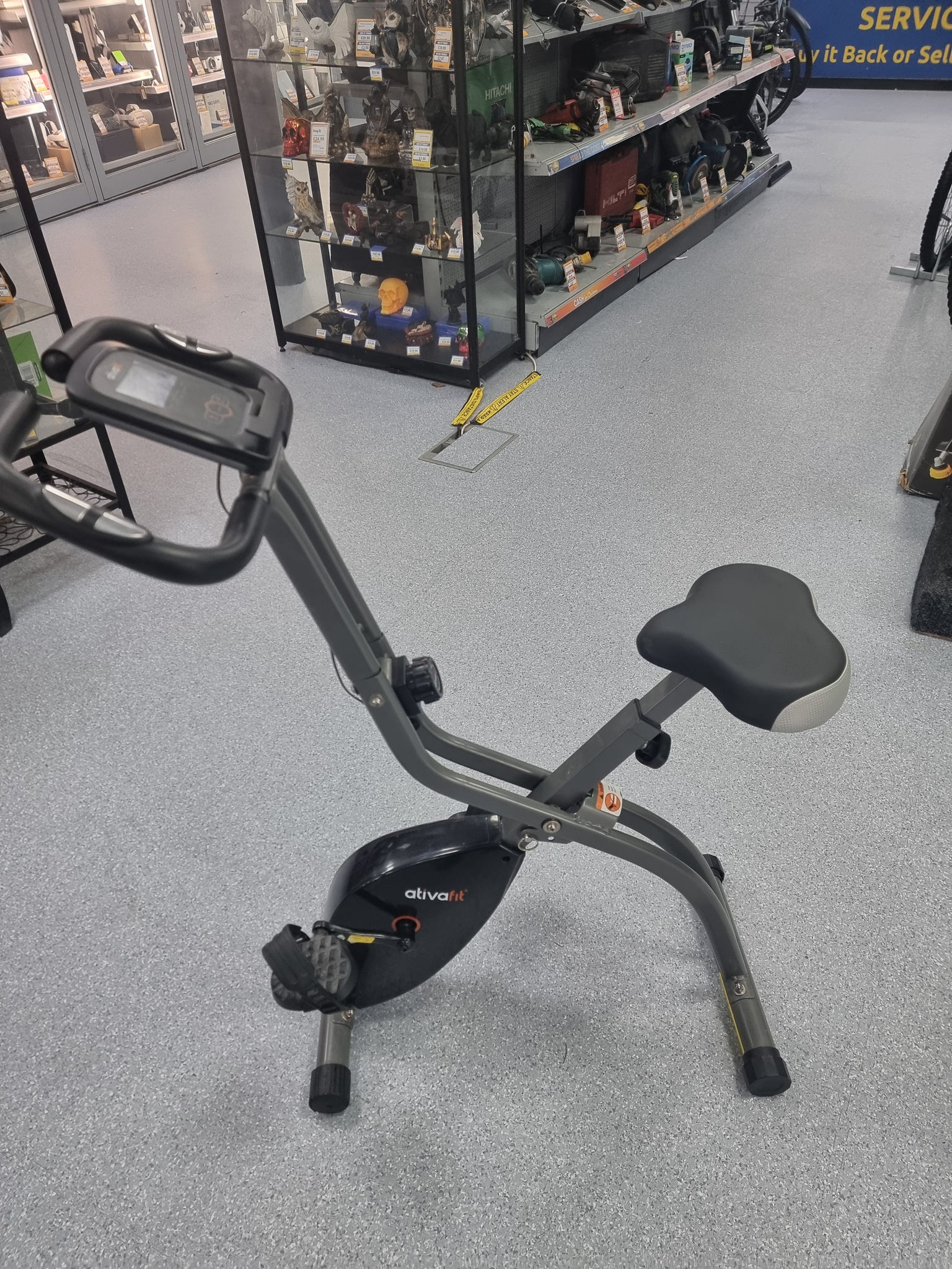 Ativafit excercise bike, Ativafit exercise bikes are typically foldable, have a magnetic resistance system
