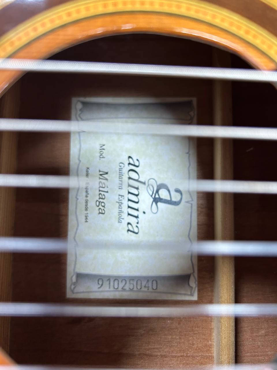 admira malaga guitar  ** Collection Only - Wythenshawe **