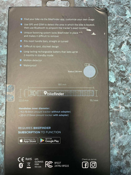 Bike Finder GPS Tracker.