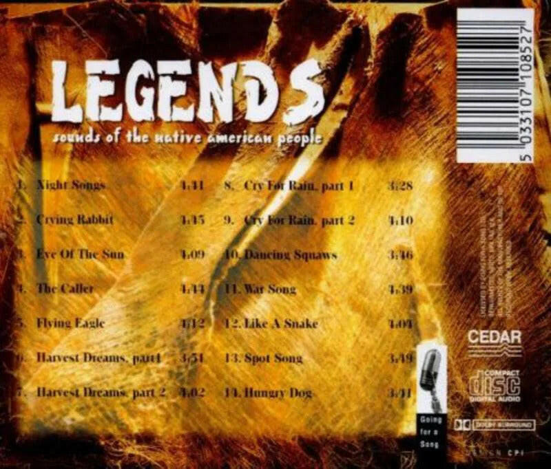 Navajo - Native American Legends - UK CD Album