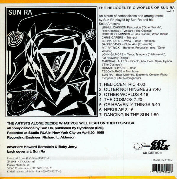 Sun Ra – The Heliocentric Worlds Of Sun Ra Vol. 1