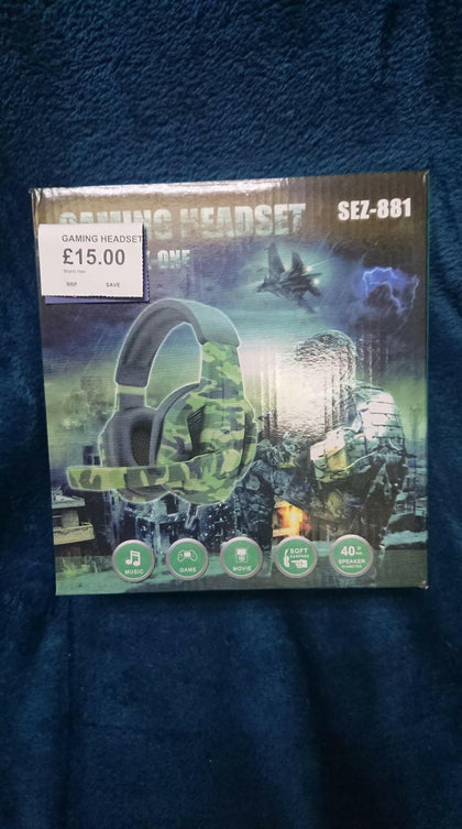GAMING HEADSET FOR PS4/XBOX ONE.
