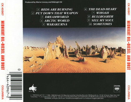 Midnight Oil – Diesel And Dust.
