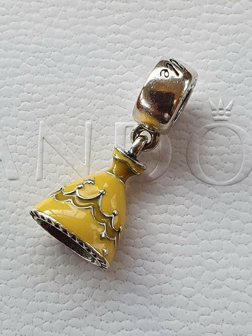 Pandora Disney Belle's Dress Charm 791576ENMX Cash Generator