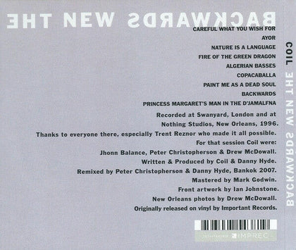 Coil – The New Backwards.