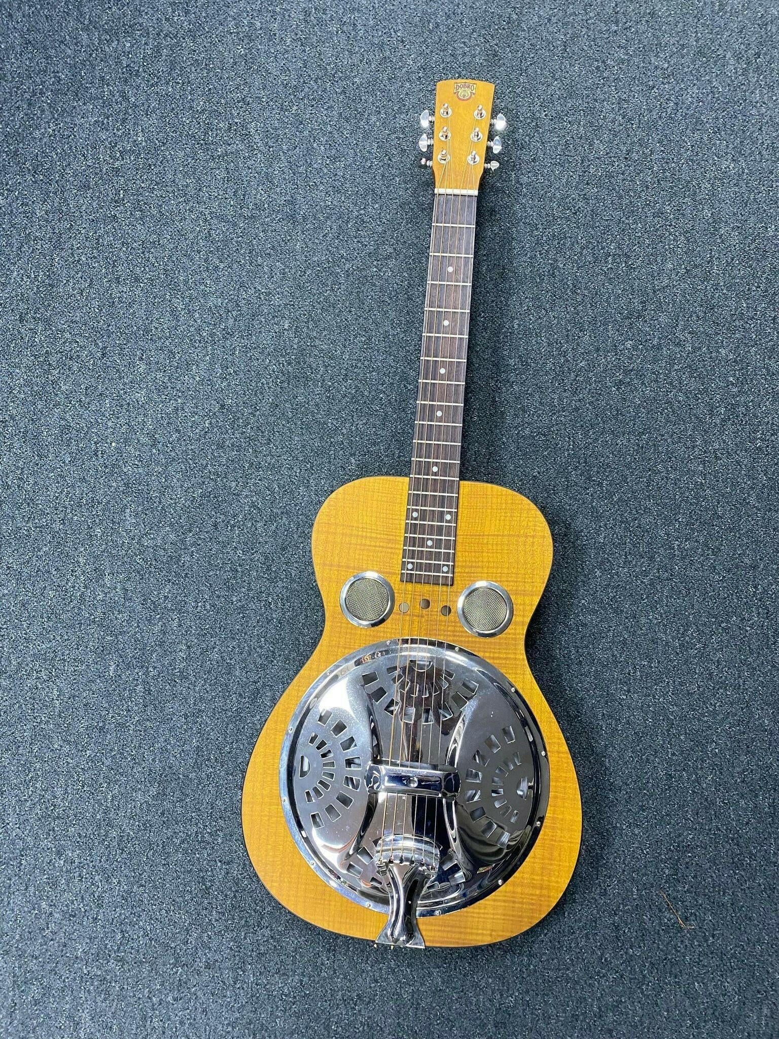 Dobro Hound Dog Deluxe Square Neck