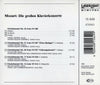 W.A. Mozart* – Die Großen Klavierkonzerte