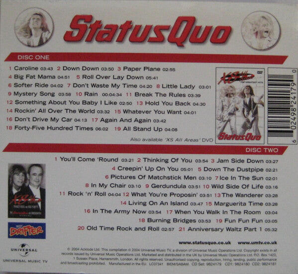 Status Quo – XS All Areas - The Greatest Hits