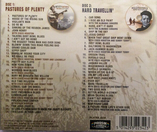 Woody Guthrie – The Ultimate Collection. 51 Ground Breaking Recordings (Pastures Of Plenty/Hard Travellin')