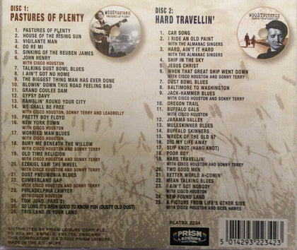 Woody Guthrie – The Ultimate Collection. 51 Ground Breaking Recordings (Pastures Of Plenty/Hard Travellin').