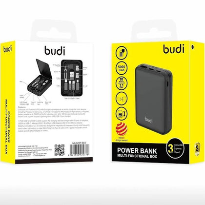 Budi Charger Quick Charge Power Bank Wireless 5000 Mah , 10000mah ,.