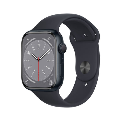 *Sale* Apple Watch Series 8 GPS 45mm Midnight Aluminium Case With Midnight Sport Band.