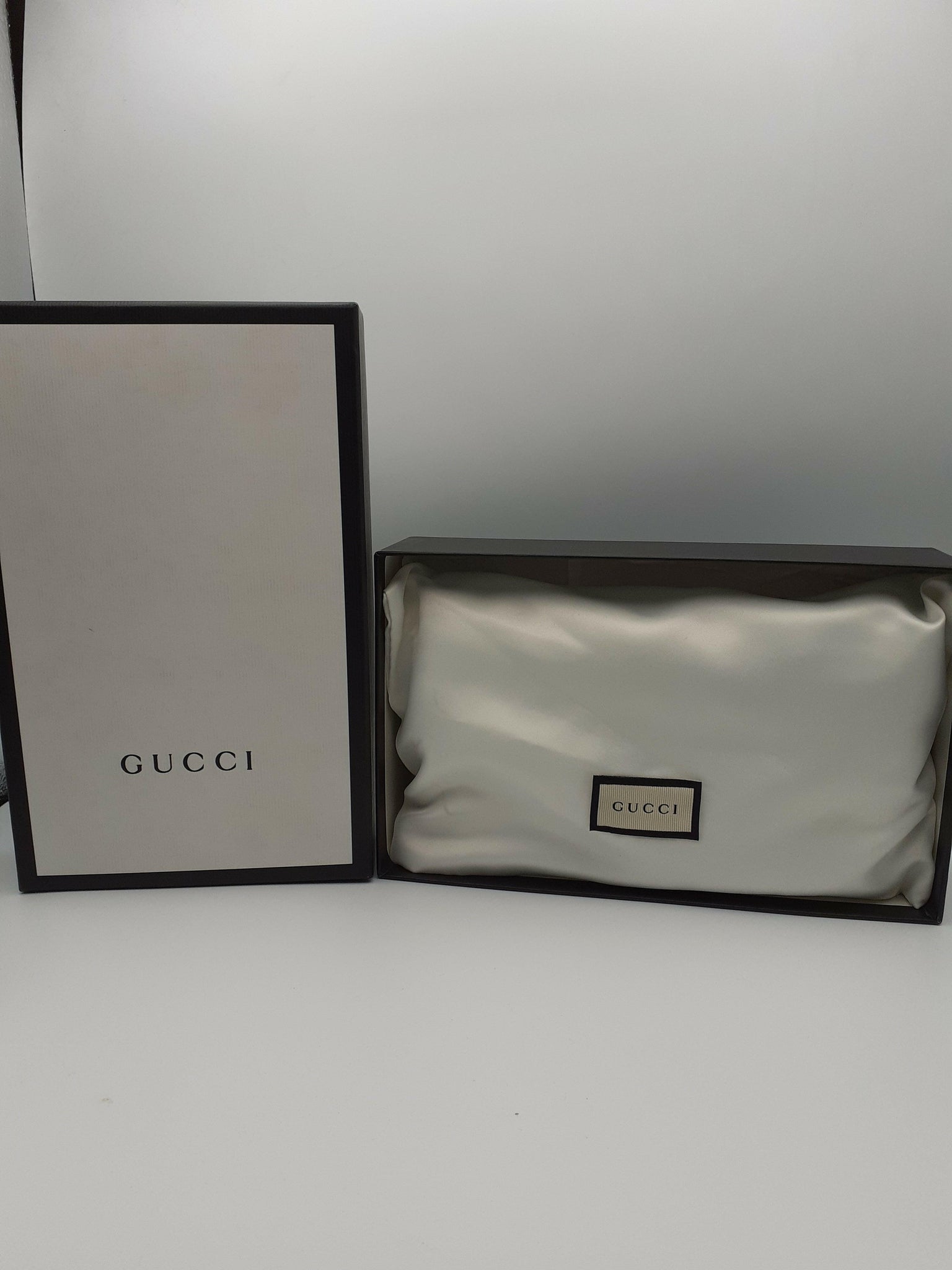 Gucci Blue Leather Crossbody Bag