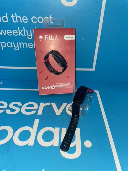Fitbit Ace 3 Kids Activity Tracker - Black / Red.