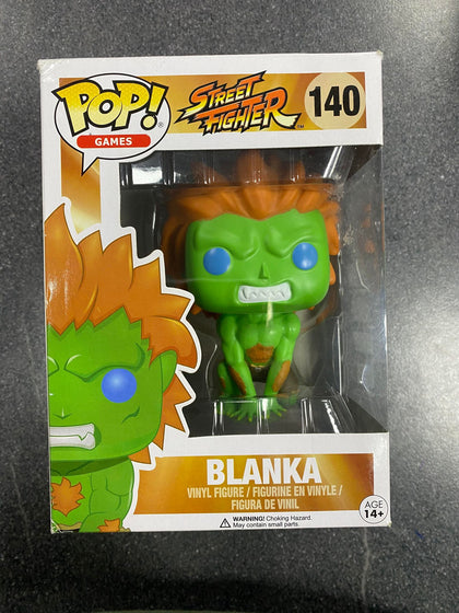 Street Fighter Blanka Pop Vinyl No. 140.