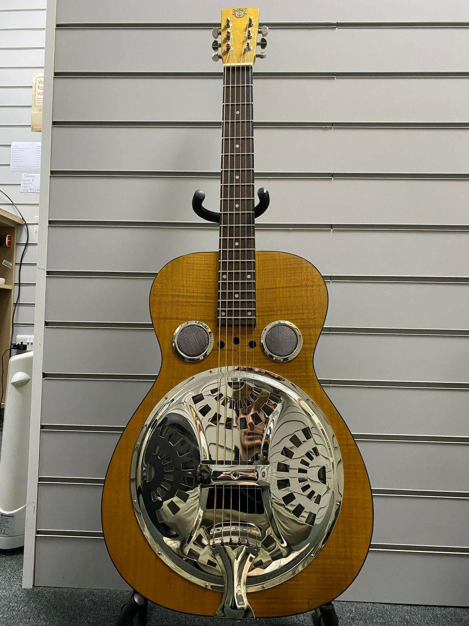 Dobro Hound Dog Deluxe Square Neck