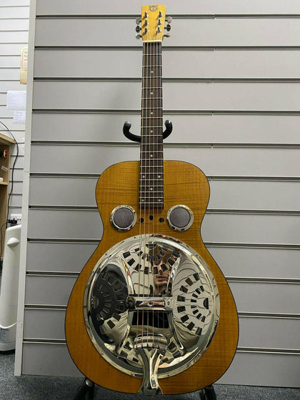 Dobro Hound Dog Deluxe Square Neck.