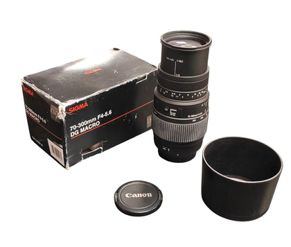 Sigma DG 70-300mm F4-5.6 Lens**Boxed**