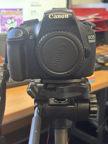 Canon EOS 1100D Digital SLR Camera Starter Set With Two Lens And A Tripod