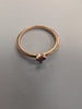 Pandora Style Rose Gold 'Pink Solitaire'  Ring (Size 48)