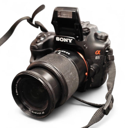 Sony A65 DSLR Digital Camera Bundle**Unboxed**