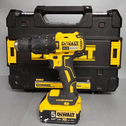 DeWalt DCD778 18V Xr Brushless Hammer Drill Driver + 5.0ah Battery