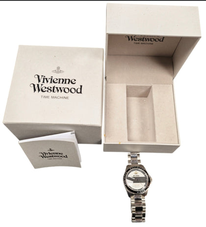Vivienne Westwood Time Machine Watch vv293bksl ***Boxed***