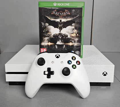 Microsoft Xbox One S 500GB Console Bundle ( + Batman Arkham Knight )