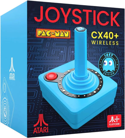 Pac-Man CX40+ Wireless Joystick Blue - Collection Only