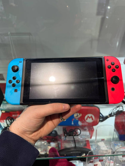 Nintendo Switch Console, 32GB + Neon Red/Blue Joy-Con, Discounted