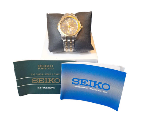 Seiko 5M62-0CX0 - Men's Watch