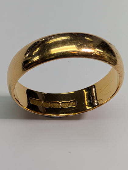 22ct Gold Wedding Band Ring