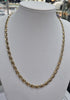9ct gold chain 18"