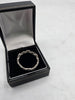 silver daisy pandora ring  size R