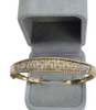 9ct Gold diamond Bangle