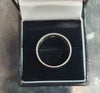 18ct White Gold Band - Size Q - 6.06g - 4mm wide