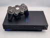 Sony PlayStation 2 black Console with 3rd Party Controller BOXED
