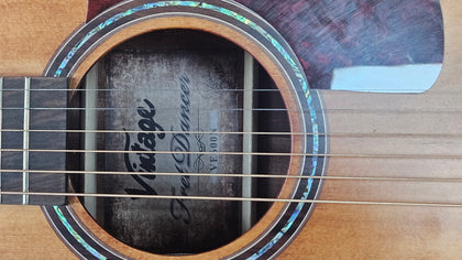 Vintage Fret Dancer Electro-Acoustic Guitar