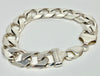 925 Silver Curb Bracelet 8"