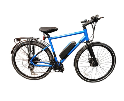 Ezego Commute EX Electric pedal-assist Bike Blue COLLECTION ONLY